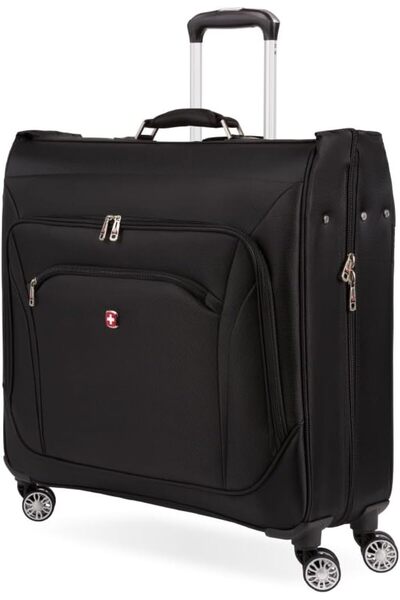 Swissgear 7895 Premium Rolling Garment Bag, Black, Carry-On Spinner Edition, ...