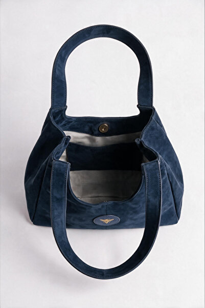 BeeBlack Brown Bee Model Suede Women's Shoulder Bag - Women's Suede Waterproof Shoulder Bag
