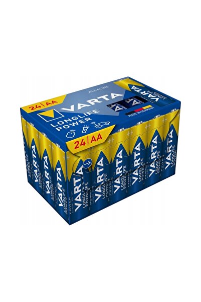 Varta Baterii Alcaline R6(AA) Longlife Power 24 buc. NOU