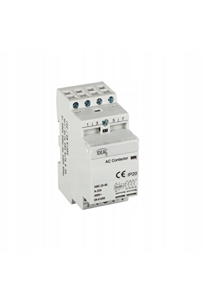 KANLUX Contactor modular 2P 25A Control 230V AC IDEAL KMC-25-40 23252