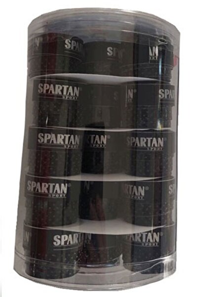 SPARTAN Overgrip-uri pentru rachete de tenis, super adezive, negre, 30 de buc...