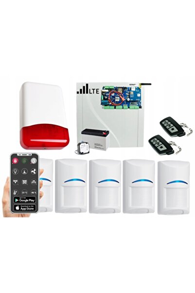 ROPAM KIT ALARMĂ WI-FI LTE SMS APP 5 SENZORI BOSCH POLSKI