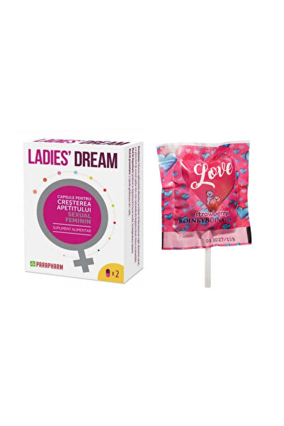 Parapharm SET: Capsule LADIES DREAM, pentru creșterea apetitului sexual și a ...