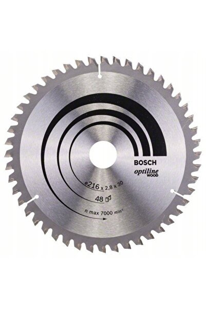 Bosch Disc de ferăstrău-T OPTILINE WOOD 216*2.8*30Z48