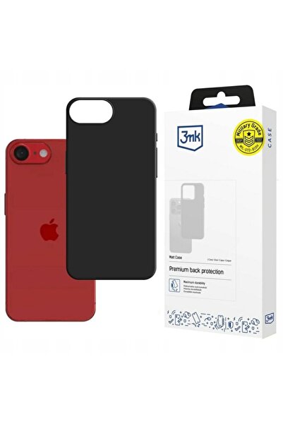 3MK Husă mată iPhone 16E neagră