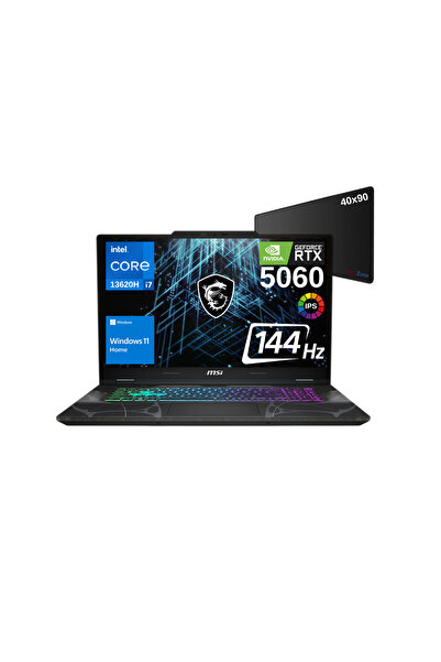 Cyborg 17 B13WFKG Intel Core I7 13620H 32GB 1TB SSD RTX5060 17.3" Fhd 144Hz W11 Laptop - Wz7