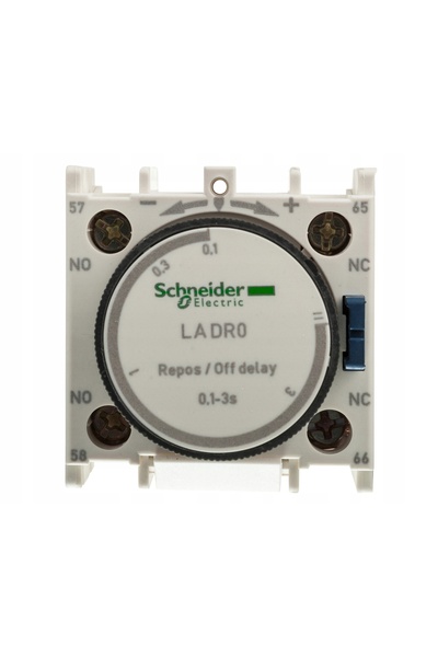 Schneider Electric Întârziți oprirea contactului. 0.3-3s 1NO1NC DO TESYS D SC...