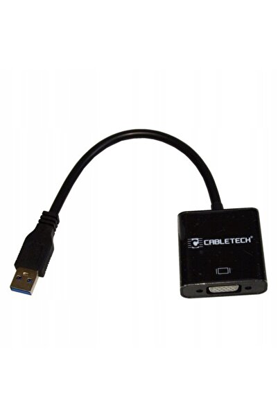 Bowi Convertor USB 3.0 tată la VGA mamă pe cablu cza