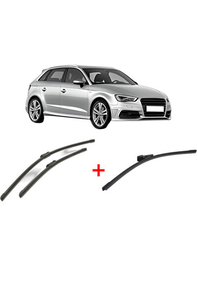 Bosch Комплект от 3 чистачки AUDI A3 Sportback (8VA, 8VF) 2012-2020, за предн...