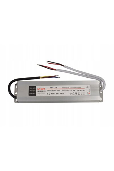 Bowi Sursă de alimentare LED 24V 200W, IP67, din aluminiu