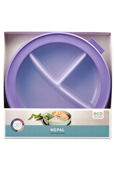 Mepal CIRQULA CONTAINER CUTIE BENTO DIVIZATĂ PENTRU PRÂNZ ȘI SALATE FĂRĂ BPA 1 L