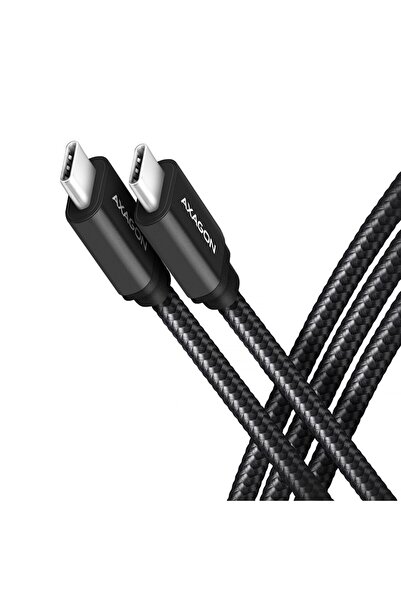 Axagon BUCM3-CM20AB Cablu USB-C - USB-C 3.2 Gen 1, 2m, PD 60W, 3A, ALU, spiralat