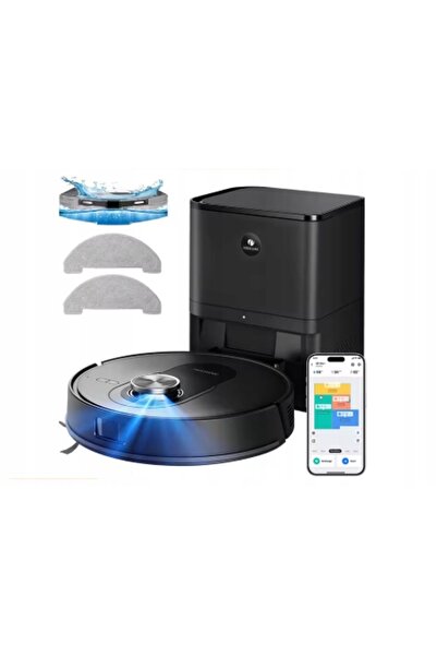 NO BRAND Aspirator robot și mop Proscenic Q8 Max+ 8000Pa 3200mAh [Certificat.