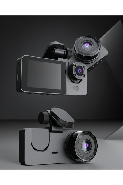ASTRALTECH 3 Kameralı 1080P Araç İçi Kamera Sürüş Kamerası