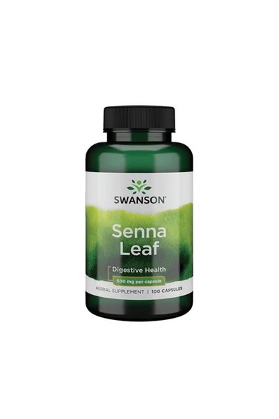 SWANSON Frunză de Senna 100 mg / 100 capsule