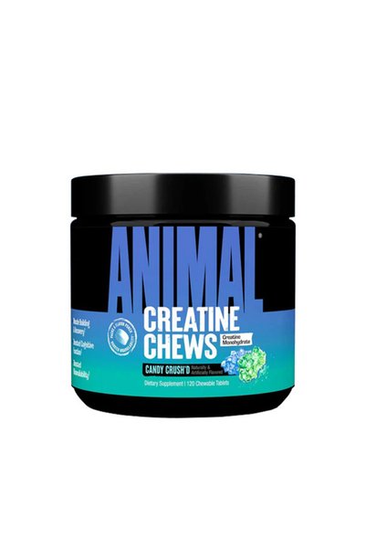 Animal Creatine Chews - Tablete Masticabile cu Creatină, Candy Crush'd, 150 g