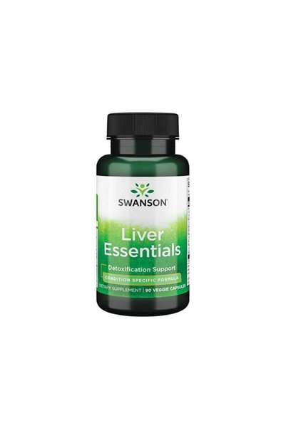 SWANSON Liver Essentials - Supliment din Plante, 90 capsule vegetale