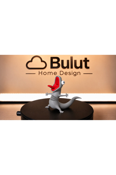 BULUT HOME DESİGN ملحق مقود الدراجة النارية من توم ليزارد على شكل سحلية مجنونة متحركة