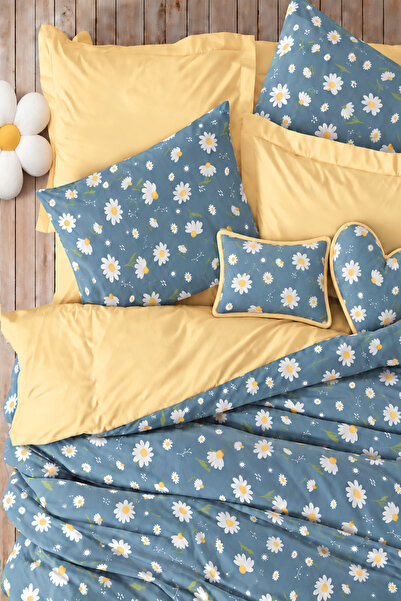İQON Elastic Sheet Bedding Set Double Size Bali Petrol