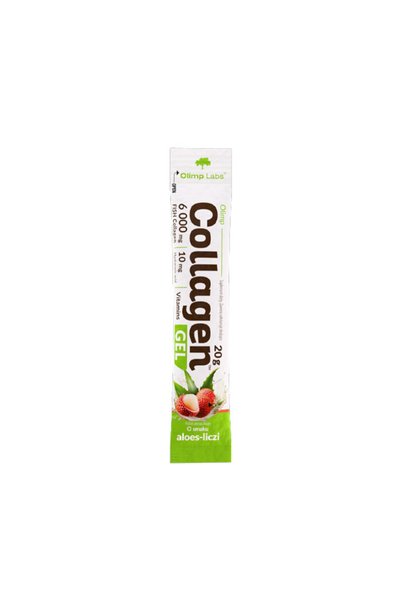 Olimp Collagen Gel - Colagen Gel, Aloe-Lychee, 20 g