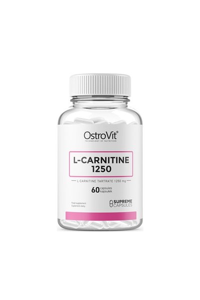 Ostrovit PHARMA L-Carnitine 1250mg - L-Carnitină, 60 capsule