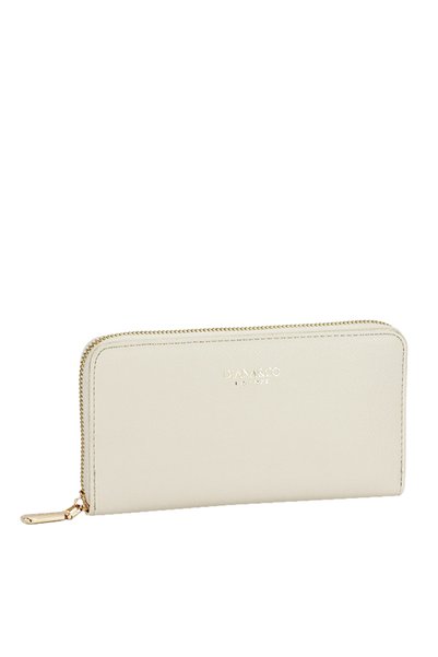 Diana&Co Portofel crem cu fermoar B-DFX989-2 07