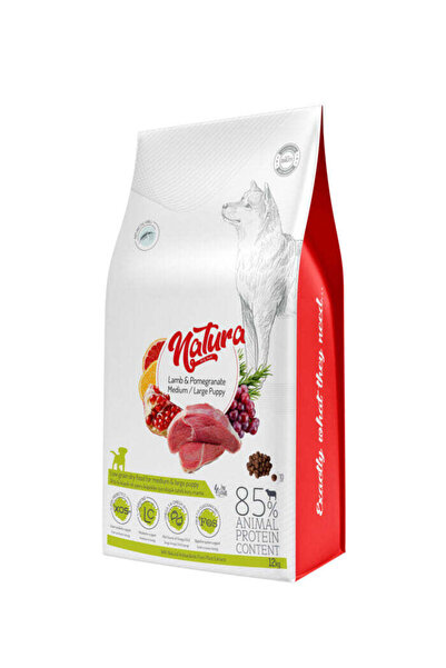 natura Low Grain Hrană pentru căței de talie medie și mare cu miel și rodie