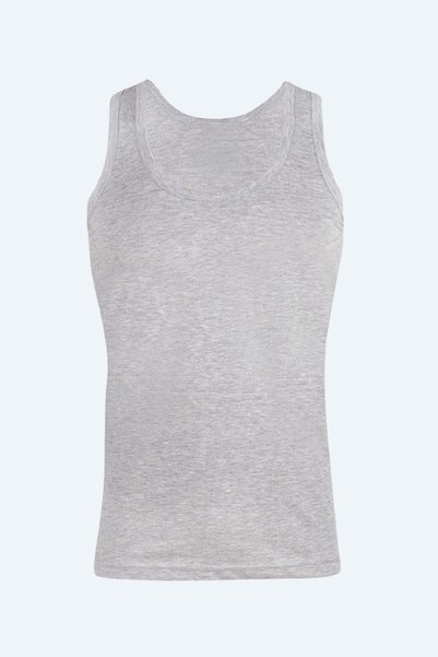 mintev Gray Men's Undershirt 001-3 (6 Pieces)