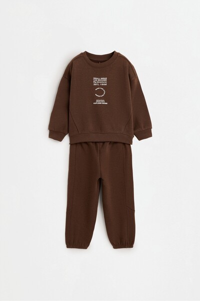 LEFTIES ERKEK ÇOCUK & BEBEK Desenli sweatshirt ve pantolon takımı