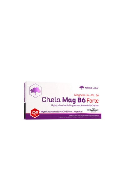 Olimp Chela-Mag B6 Forte - Supliment din Plante, 60 capsule