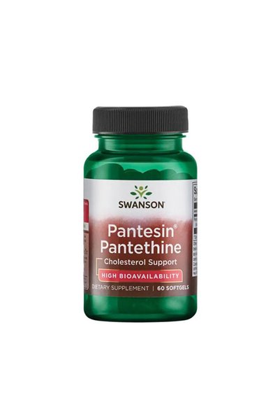 SWANSON Pantesin Pantethine 300 mg - Supliment din Plante, 60 capsule moi