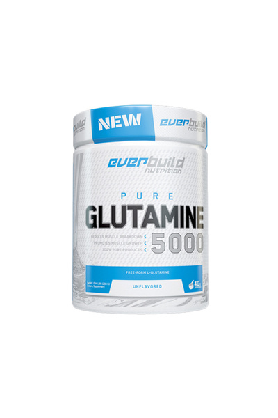 EverBuild Nutrition EVERBUILD Glutamine 5000 - L-Glutamină, 200 g