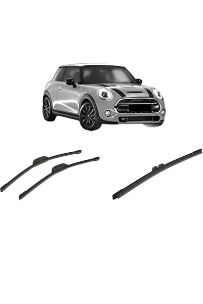 Bosch Set de 3 ștergătoare MINI (F56) 2013-2020, pentru parbriz și lunetă, Ae...
