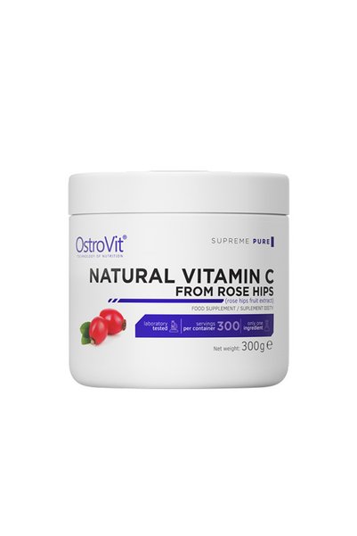 Ostrovit PHARMA Vitamina C Pulbere - Vitamina C, 300 g