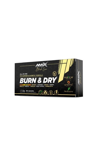AMIX Burn & Dry - Supliment alimentar, 90 capsule