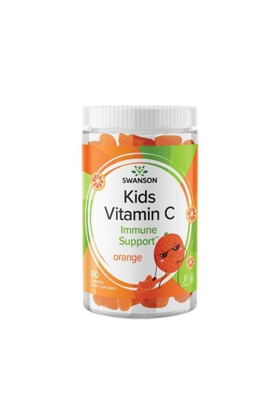 SWANSON Jeleuri cu Vitamina C pentru copii - Vitamina C, Portocală