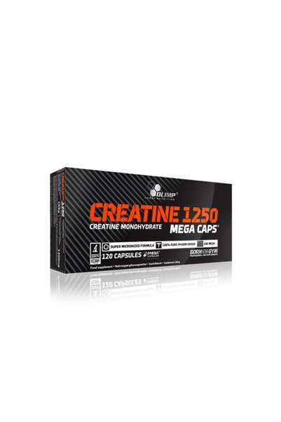 Olimp Creatine Mega Caps 1250 mg - Creatină Monohidrat, 120 capsule