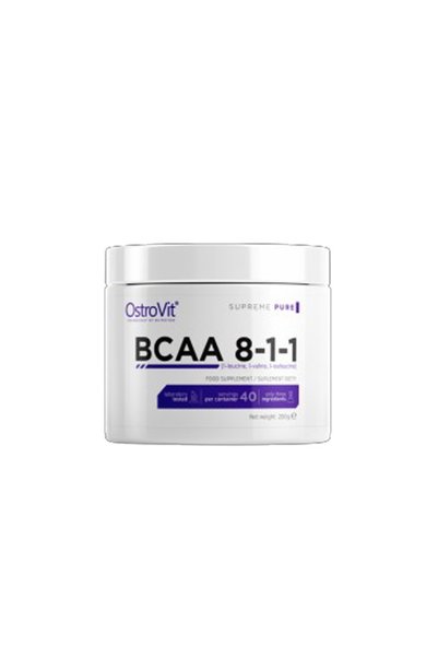 Ostrovit PHARMA BCAA 8:1:1 Powder - Aminoacizi BCAA, Fără Aromă, 200 g