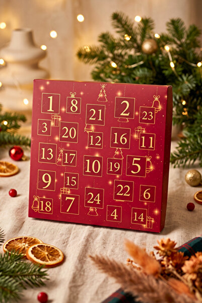 Elika Silver Kadın 24'lü Yılbaşı Hediye Seti - Advent Calendar - Hediye Kutusu