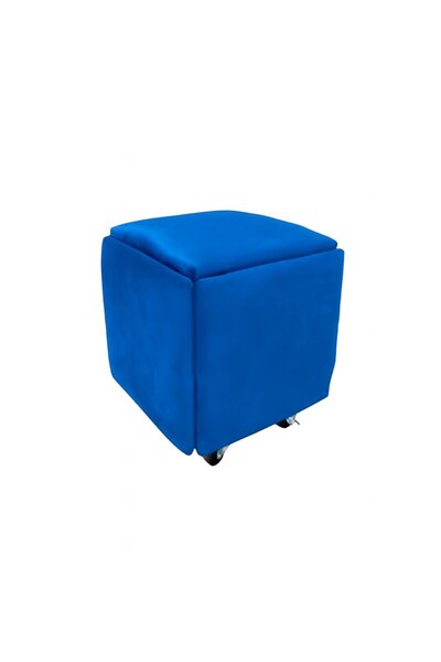 Smart Heater & Cooler Scaun multifuncțional 5-în-1 din catifea – albastru