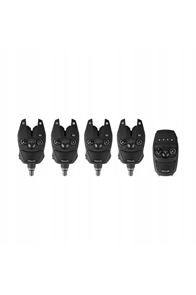 PROLOGIC SNZ 4S+C Set de avertizori de mușcătură pentru pescuit, impermeabil,...