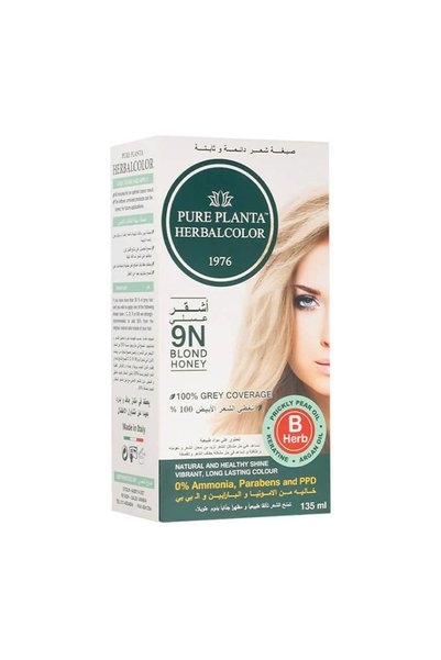 PURE PLANTA Natural Hair Dye - Honey Blonde 9N