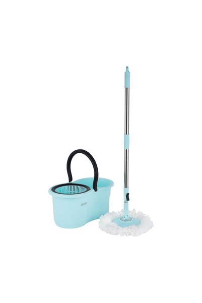 DELCASA 14 L Spin Easy Mop DC3675 | 360-Degree Rotating, Micro Fiber Head, wi...