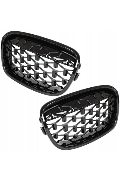 M MODECAR Pentru BMW F20 F21 PRE LIFT 2011-14 Grilă frontală negru lucios tip...