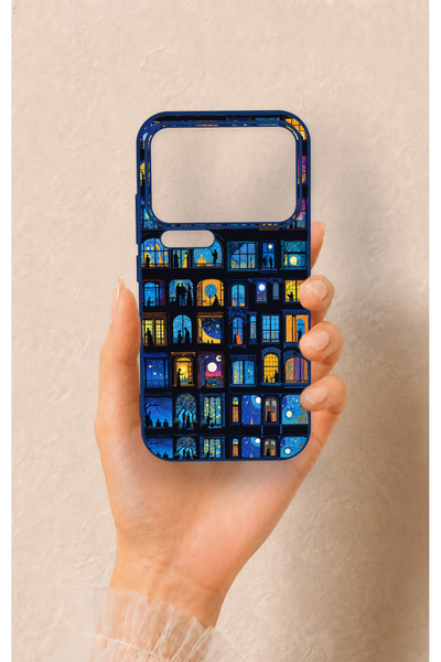 Vip Case Mi 17 Pro 5g Compatible Night City Stories Patterned Silicone Case