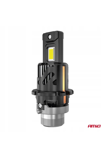 AMIO Becuri auto LED D4S D4R XD PRO FULL CANBUS 2 bucăți +400% LUMINI