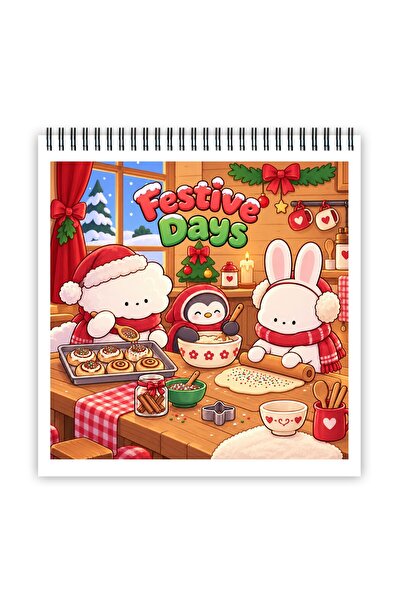 Legendary Gifts Carte de colorat, 42 de ilustrații Festive Days, 90 pagini, F...