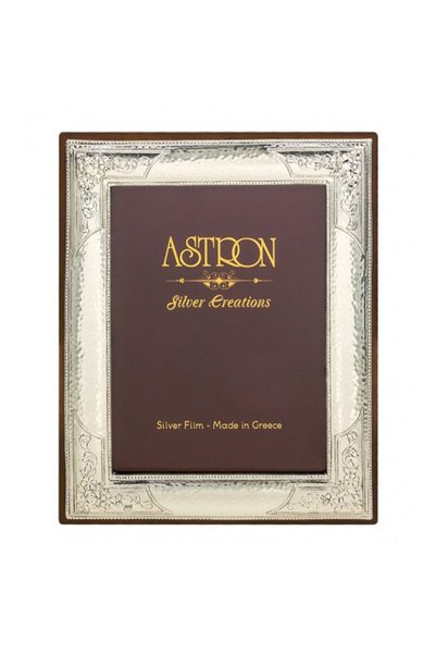 ASTRON Σφυρήλατο πλαίσιο με σκαλιστά λουλούδια, επιμεταλλωμένο με ασήμι 925 °...