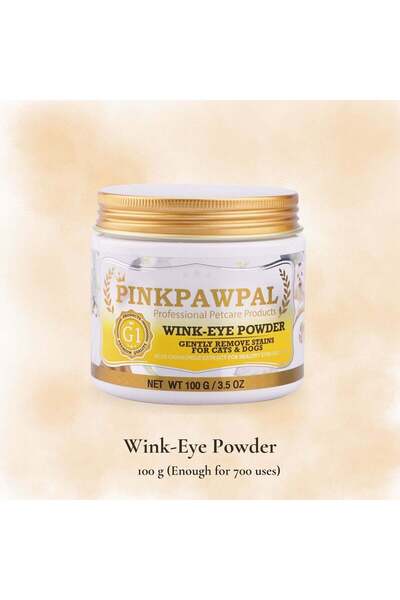 PinkPawPal Wink-Eye Powder - Pudră pentru pete lacrimale și îngrijirea zonei ...