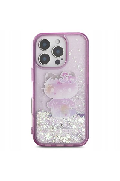 NO BRAND Hello Kitty HKHCP16LL50PPU iPhone 16 Pro 6.3 " mov/cu nuanță de viol...